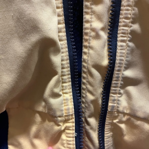 Vintage Sportsmaster USA Polarfleece jacket yellow Snoopy Senior World Hockey - Picture 8 of 14